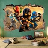 Wandtattoos: Loch Lego Ninjago 13