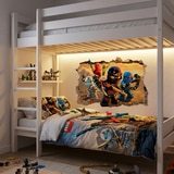 Wandtattoos: Loch Lego Ninjago 14