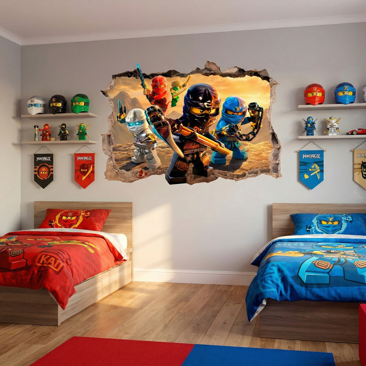 Wandtattoos: Loch Lego Ninjago