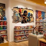 Wandtattoos: Loch Lego Ninjago 6