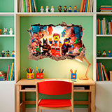 Wandtattoos: Lego, Charaktere in der Stadt 13