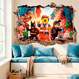 Wandtattoos: Lego, Charaktere in der Stadt 17