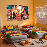 Wandtattoos: Lego, Charaktere in der Stadt 11