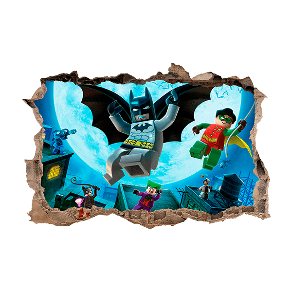 Wandtattoos: Lego, Batman und Robin