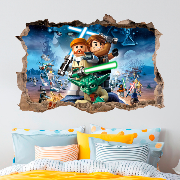 Wandtattoos: Lego, Star Wars Figuren