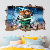 Wandtattoos: Lego, Star Wars Figuren 3