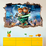 Wandtattoos: Lego, Star Wars Figuren 5