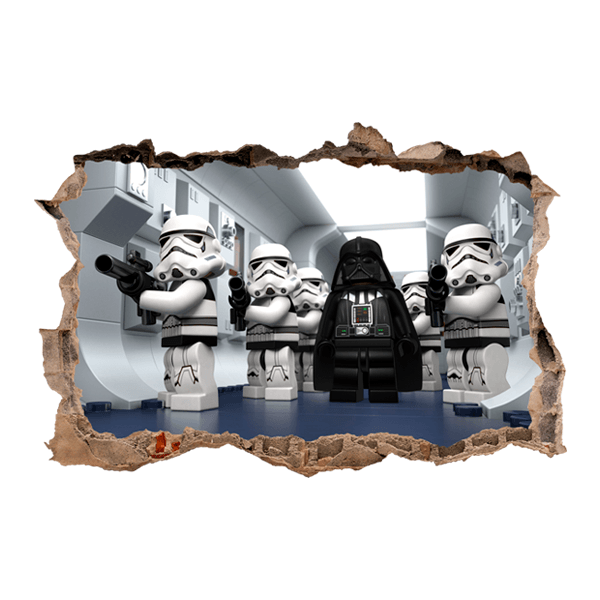 Wandtattoos: Lego, Star Wars Darth Vader