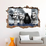 Wandtattoos: Lego, Star Wars Darth Vader 3