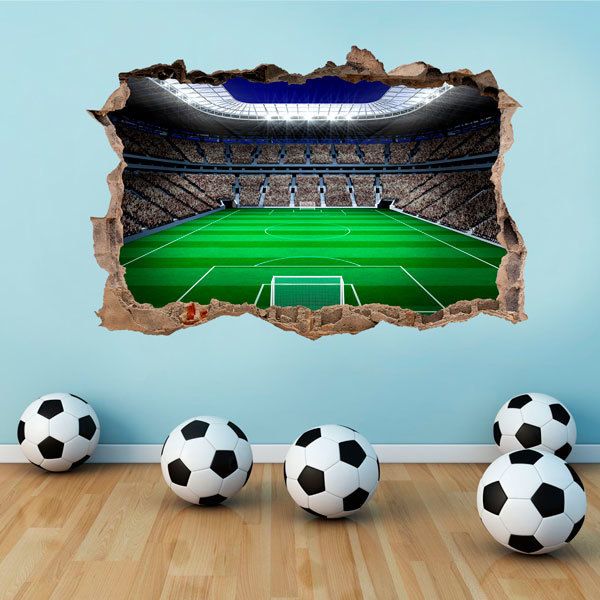 Wandtattoos: Fußballfeld