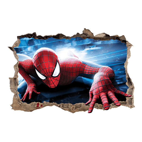 Wandtattoos: Spider-Man in Aktion