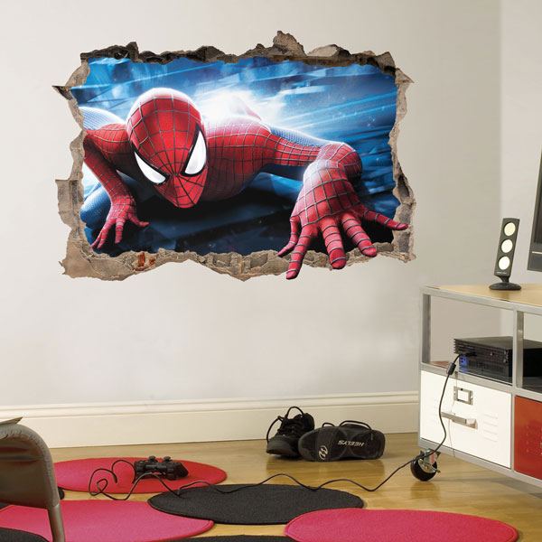 Wandtattoos: Spider-Man in Aktion