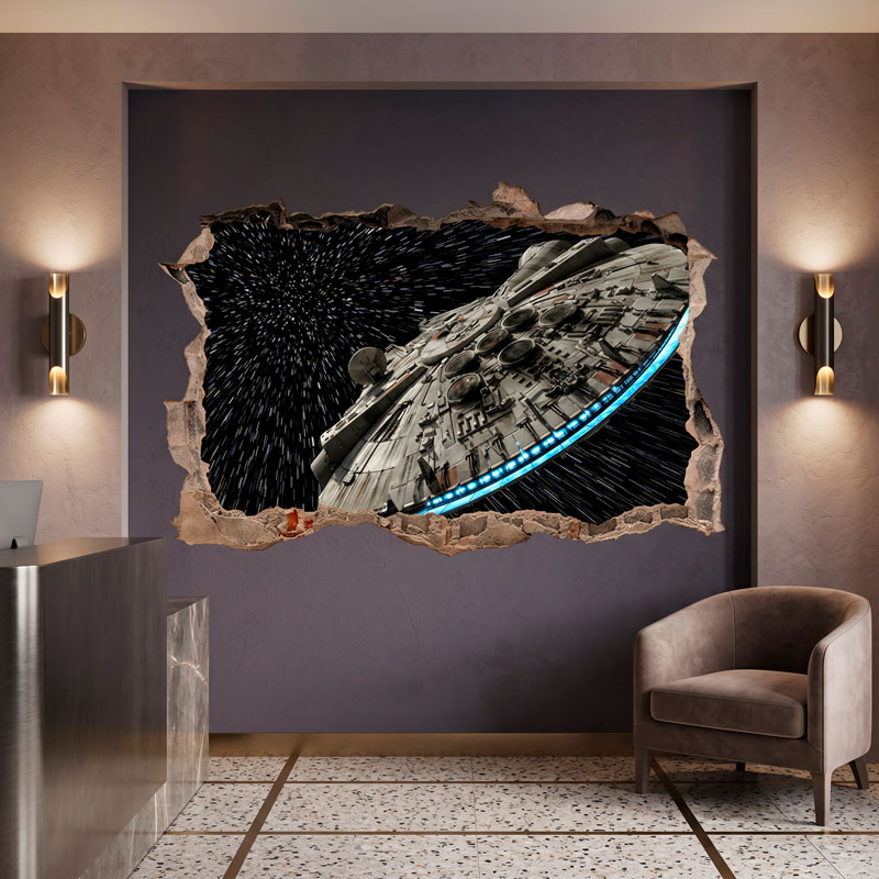 Millennium Falcon f&uuml;r den Weltraum 8/8