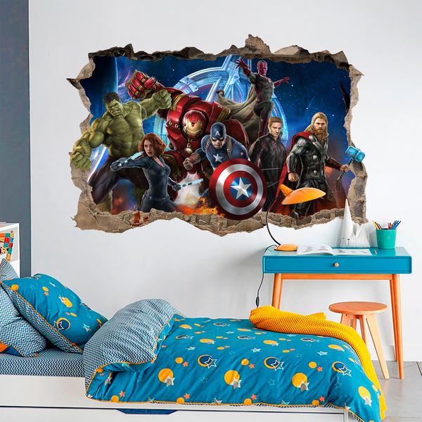 Wandtattoos: Avengers bereit für die Schlacht