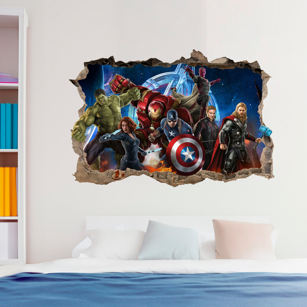 Wandtattoos: Avengers bereit für die Schlacht