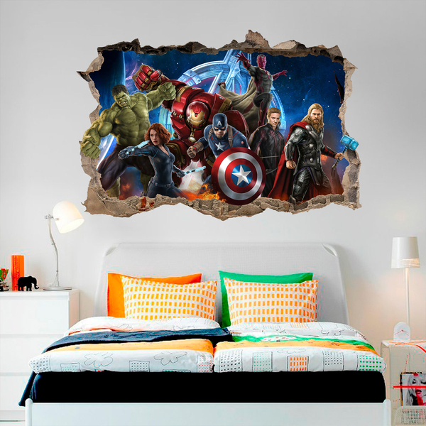 Wandtattoos: Avengers bereit für die Schlacht