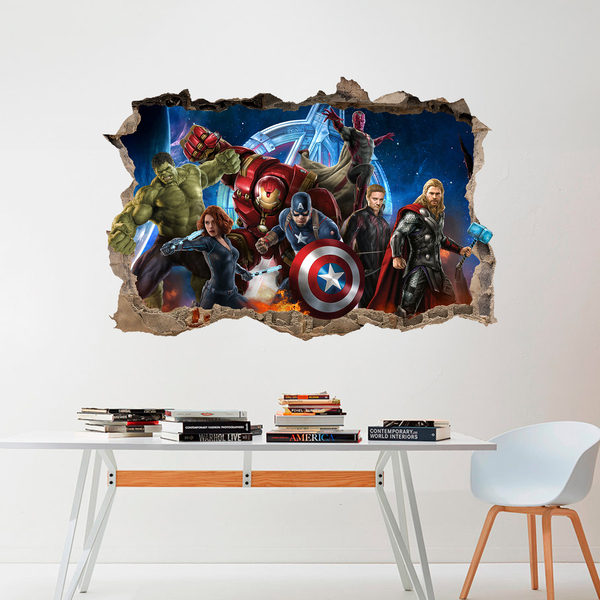 Wandtattoos: Avengers bereit für die Schlacht