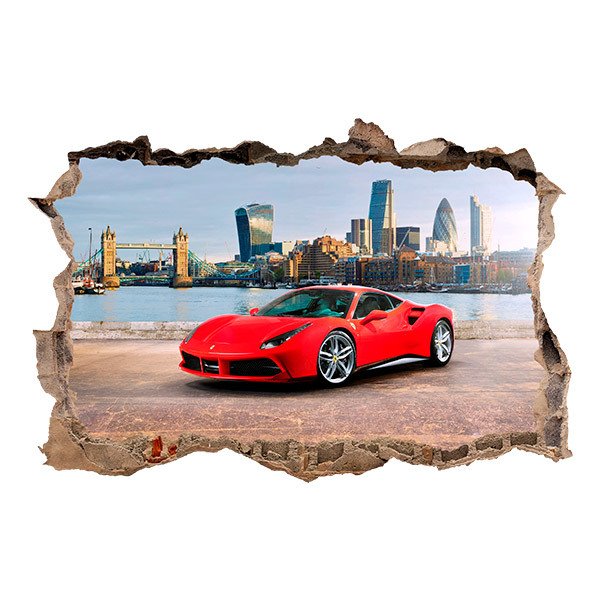 Wandtattoos: Ferrari in London