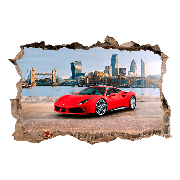 Wandtattoos: Ferrari in London