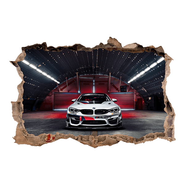 Wandtattoos: BMW Bereit zum Rennen
