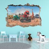 Wandtattoos: Wandtattoo Loch Dinotrux 3