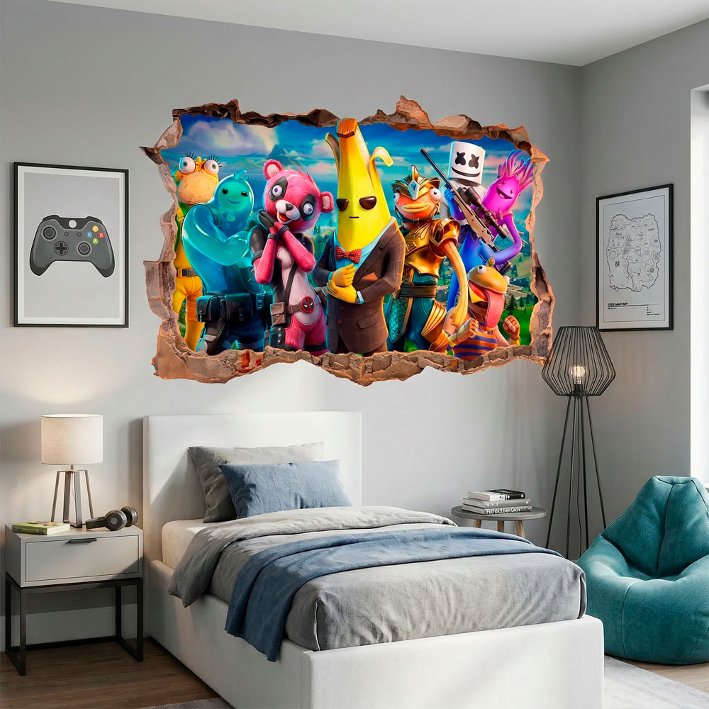 Fortnite-Helden Wandloch 3