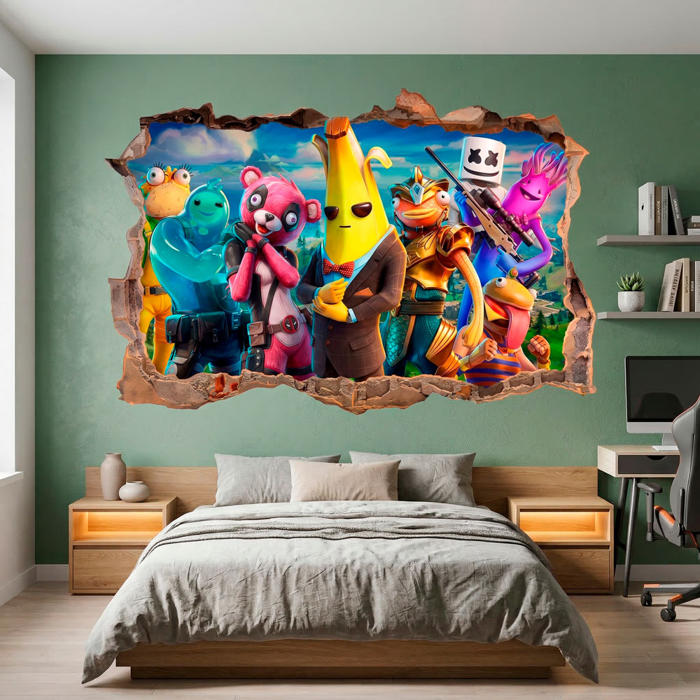 Fortnite-Helden Wandloch 10