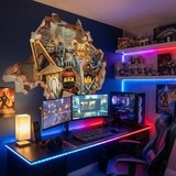 Kinderzimmer Wandtattoo: Wandloch Lego Ninjago Helden 10