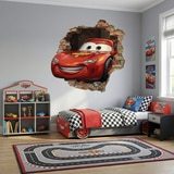Kinderzimmer Wandtattoo: Wandloch Lightning McQueen Pixar Cars 9