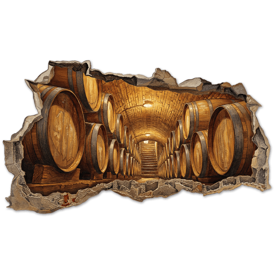 Wandtattoos: Wandloch Dinosaurier T-Rex im Dschungel