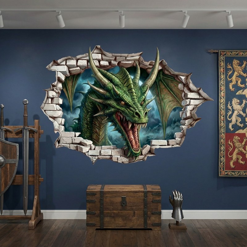 Wanddurchbruch Uralter Drache 4/6