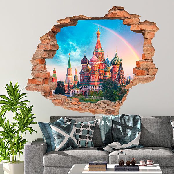 Wandtattoos: Loch Moskauer Kathedrale
