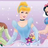 Kinderzimmer Wandtattoo: Bordüre Disney-Prinzessinnen 4