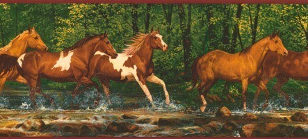 Wandtattoos: Pferde laufen