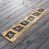 Kinderzimmer Wandtattoo: Bordüre Piraten 3