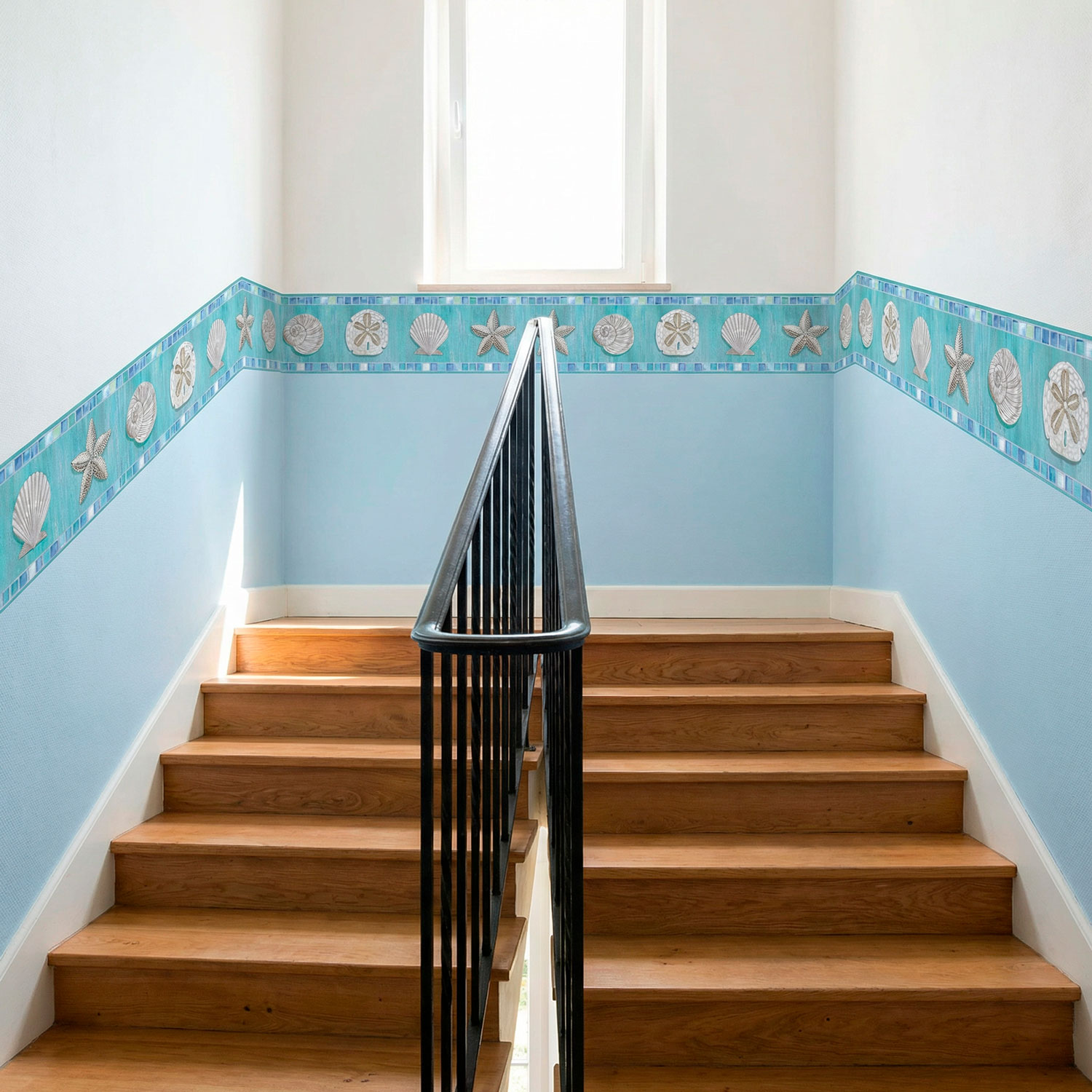 Wandtattoos: Bord&uuml;re Muscheln