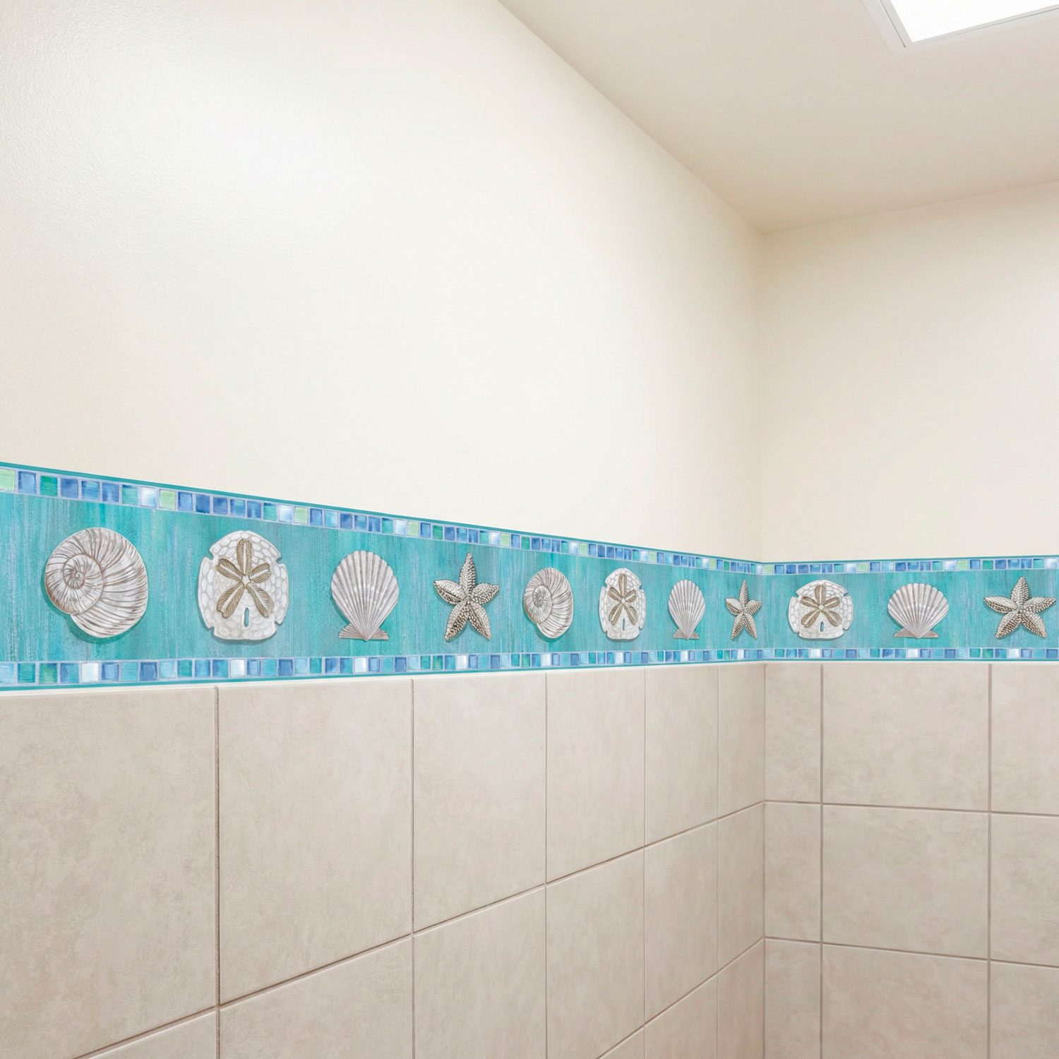 Wandtattoos: Bord&uuml;re Muscheln