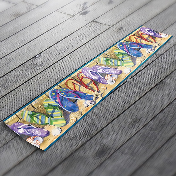 Wandtattoos: Bordüre mit  Flip-Flops