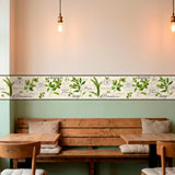 Wandtattoos: Bord&uuml;re mit K&uuml;chenkr&auml;uter 15