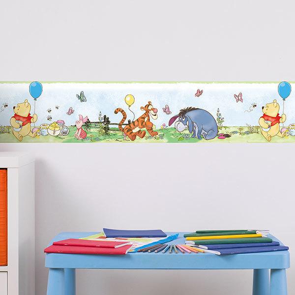 Kinderzimmer Wandtattoo: Bordüre kinderzimmer Winnie the Pooh 1