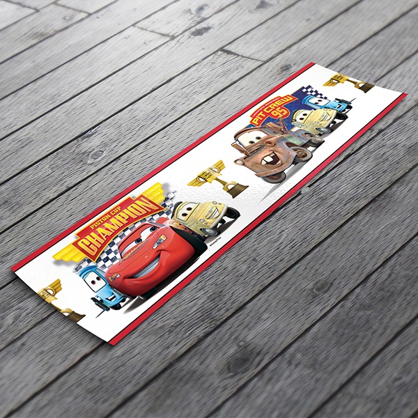Kinderzimmer Wandtattoo: Bordüre Cars - Piston Cup