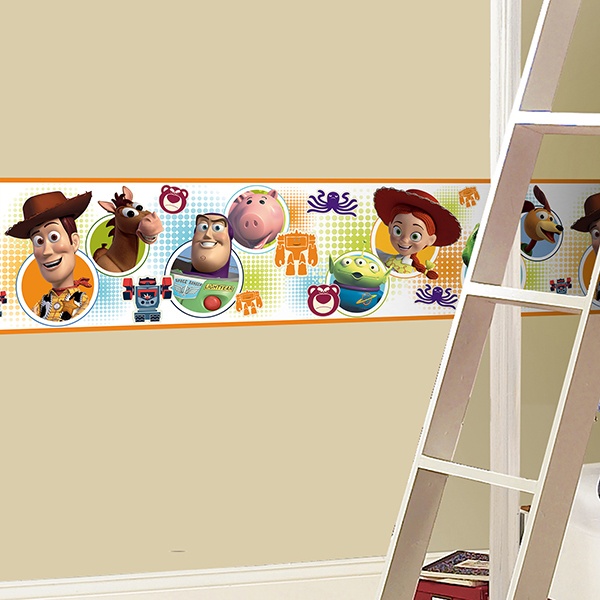 Kinderzimmer Wandtattoo: Bordüre Toy Story