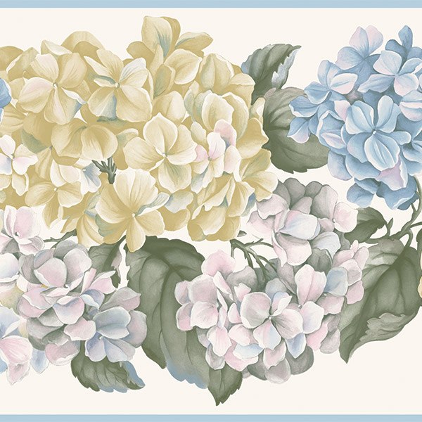 Wandtattoos: Bunte Blumensträuße