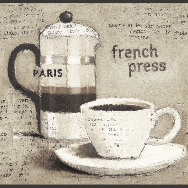 Wandtattoos: Kaffee in Paris