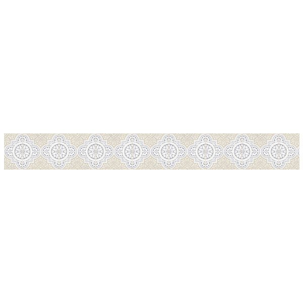 Wandtattoos: Geometrische Formen mit Ornamenten