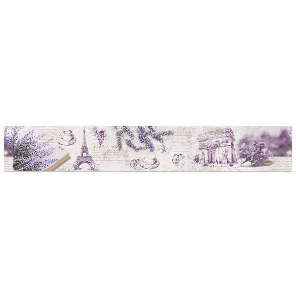 Wandtattoos: Lavendel und Paris