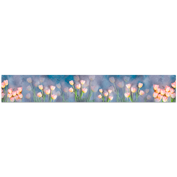 Wandtattoos: Bemalte Tulpen
