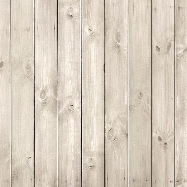Wandtattoos: Plattform aus rustikalem Holz