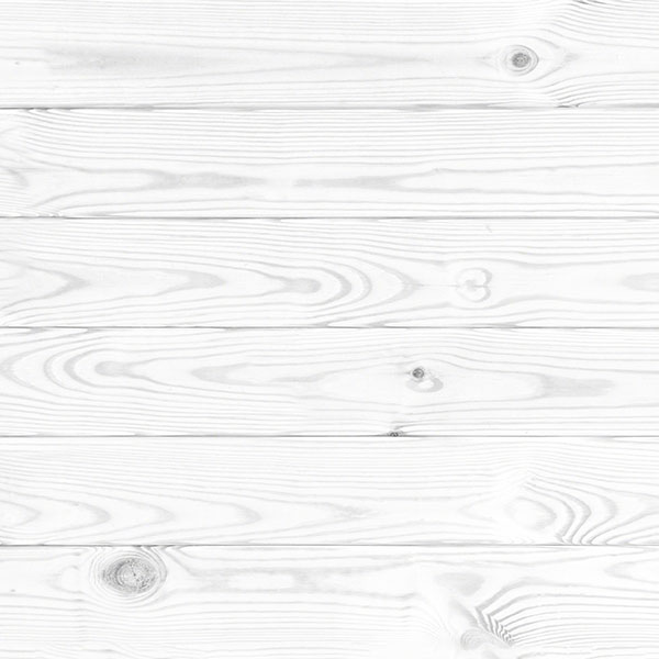 Wandtattoos: Weiß lackiertes Holz