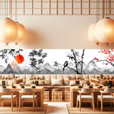 Wandtattoos: Landschaft im japanischen Stil 3
